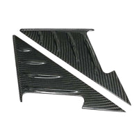 BMW G22/G23/G26 4 SERIES 2021+ DRY CARBON FIBRE MIRROR PILLAR TRIM