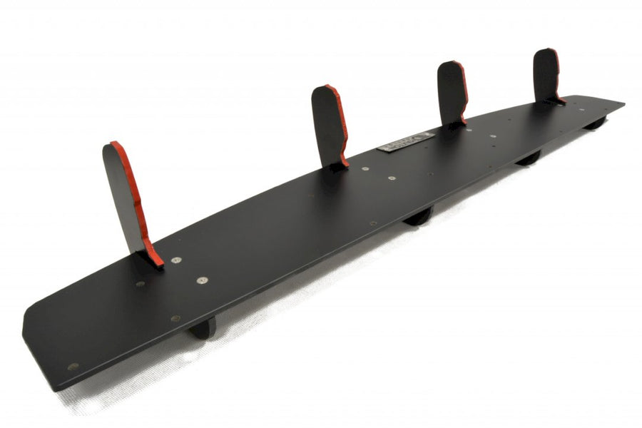 Maxton Design - AUDI A6 C7 S-LINE AVANT REAR DIFFUSER & REAR SIDE SPLITTERS (FITS TWO SINGLE EXHAUST ENDS) (2011-2014)