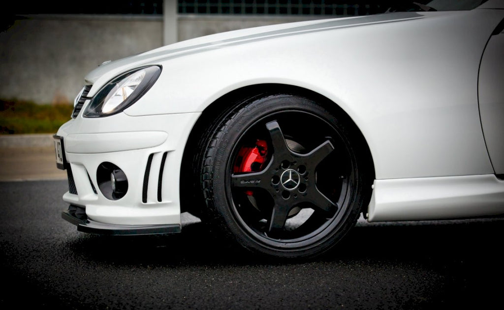 Maxton Design - FRONT SPLITTER MERCEDES SLK R170 FOR AMG 204 BUMPER ...