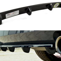 Maxton Design - CENTRAL REAR SPLITTER (VERTICAL BARS) BMW 4 F32 M-SPORT (2013-2016)