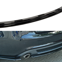 Maxton Design - CENTRAL REAR SPLITTER AUDI A5 S-LINE 8T COUPE / SPORTBACK (WITHOUT A VERTICAL BAR)