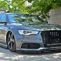 Maxton Design - FRONT SPLITTER V.1 AUDI S6 / A6 C7 S-LINE (2011-2014)