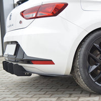 Maxton Design - REAR DIFFUSER SEAT LEON MK3 FR HATCHBACK (2012-2016)