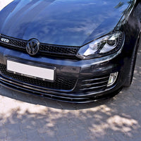 Maxton Design - FRONT SPLITTER VER.2 VW GOLF VI GTI