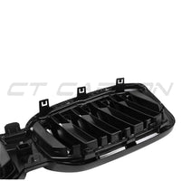 BMW G01/F97 X3/X3M & G02/F98 X4/X4M LCI 2022-2024 DOUBLE SLAT CARBON FIBRE GRILLE