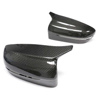 BMW G42 2 SERIES 2022+ LHD DRY CARBON MIRROR COVER REPLACEMENTS - V2