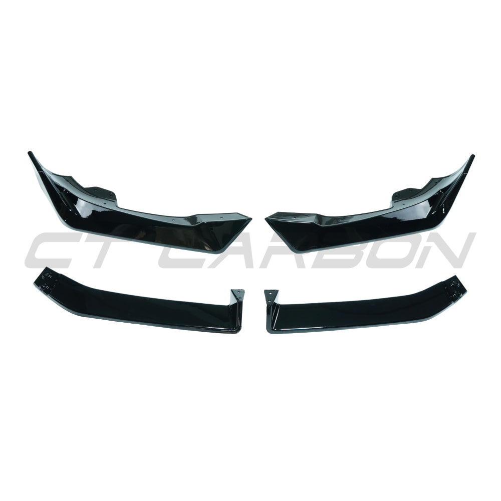 BMW X6 G06 2023+ LCI GLOSS BLACK SPLITTER - V1