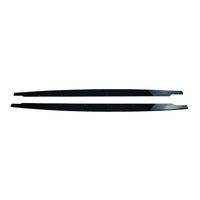 BMW 3 SERIES E92/E93 2006-2013 GLOSS BLACK SIDE SKIRTS - V1