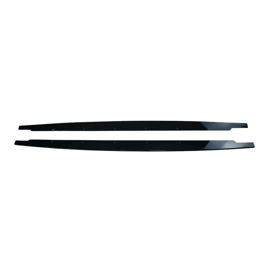 BMW 3 SERIES E92/E93 2006-2013 GLOSS BLACK SIDE SKIRTS - V1