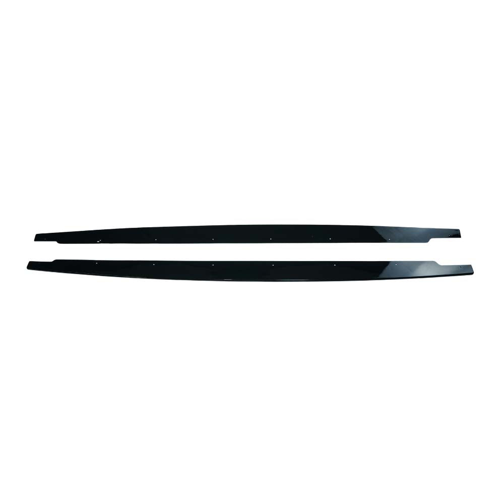BMW 3 SERIES E92/E93 2006-2013 GLOSS BLACK SIDE SKIRTS - V1