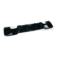 BMW 1 SERIES F20/F21 2012-2014 PRE-LCI GLOSS BLACK DIFFUSER - QUAD TIP