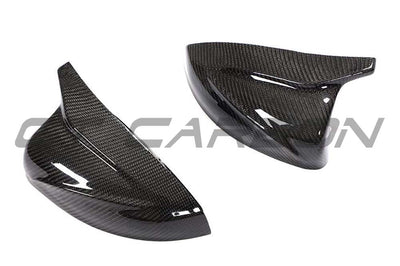 AUDI A3 S3 RS3 8V CARBON FIBRE MIRROR COVERS V2 - WITHOUT LANE ASSIST