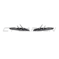 TOYOTA SUPRA 2019+ A90 CARBON FIBRE FRONT BUMPER VENT TRIM