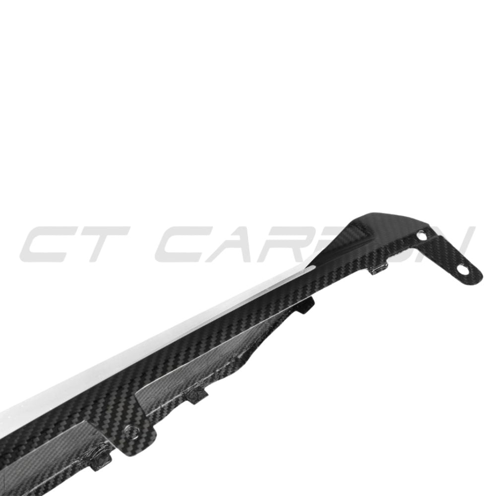 BMW 3 SERIES G20/G21 2022+ LCI CARBON FIBRE DIFFUSER - ROUND TIPS - V1
