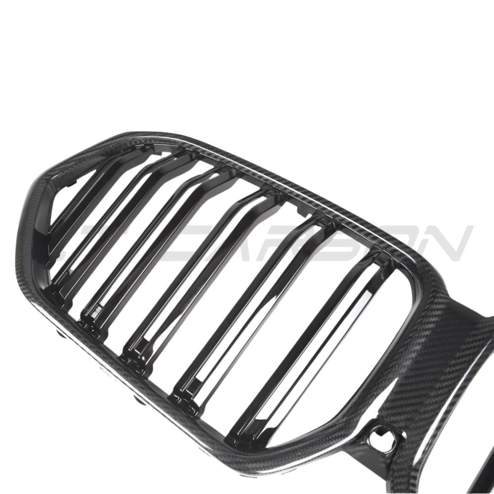 BMW X6 G06 2023+ LCI DOUBLE SLAT PRE PREG CARBON FIBRE GRILLE