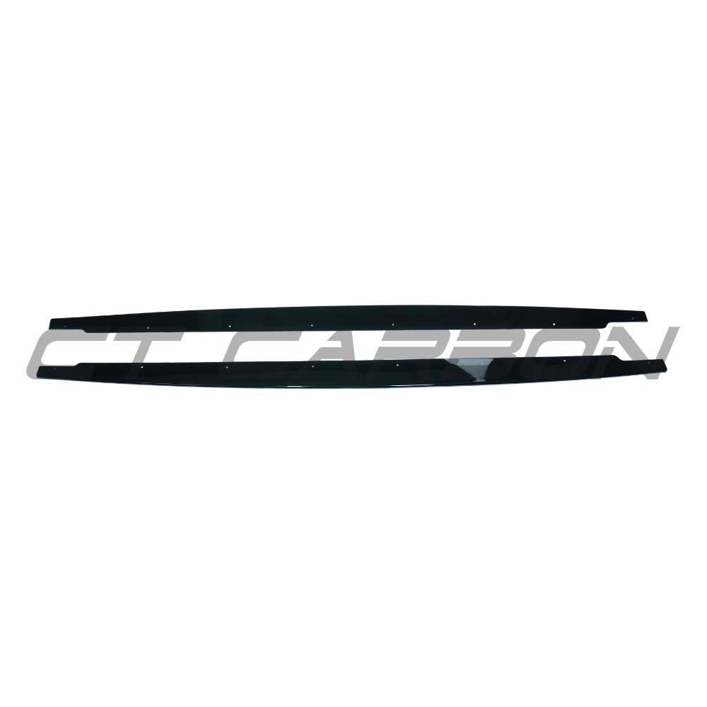 BMW M3 E90/E92 2006-2013 GLOSS BLACK SIDE SKIRTS - V2
