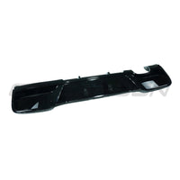 BMW 1 SERIES F20/F21 2012-2014 PRE-LCI GLOSS BLACK DIFFUSER - TWIN LEFT TIP