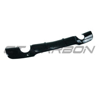 BMW 3 SERIES E90/E91 2005-2011 PRE-LCI GLOSS BLACK DIFFUSER - DUAL EXIT