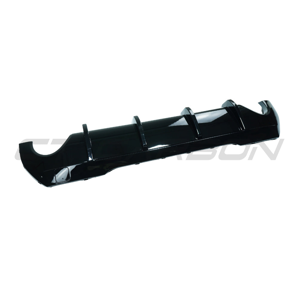 BMW F40 1 SERIES 2019-2024 GLOSS BLACK DIFFUSER - DUAL EXIT - V3