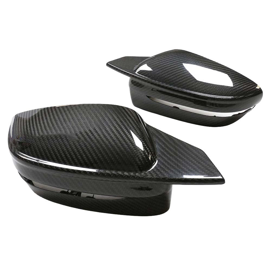 BMW G14/G15/G16 8 SERIES 2018+ LHD DRY CARBON FIBRE MIRRORS - V1