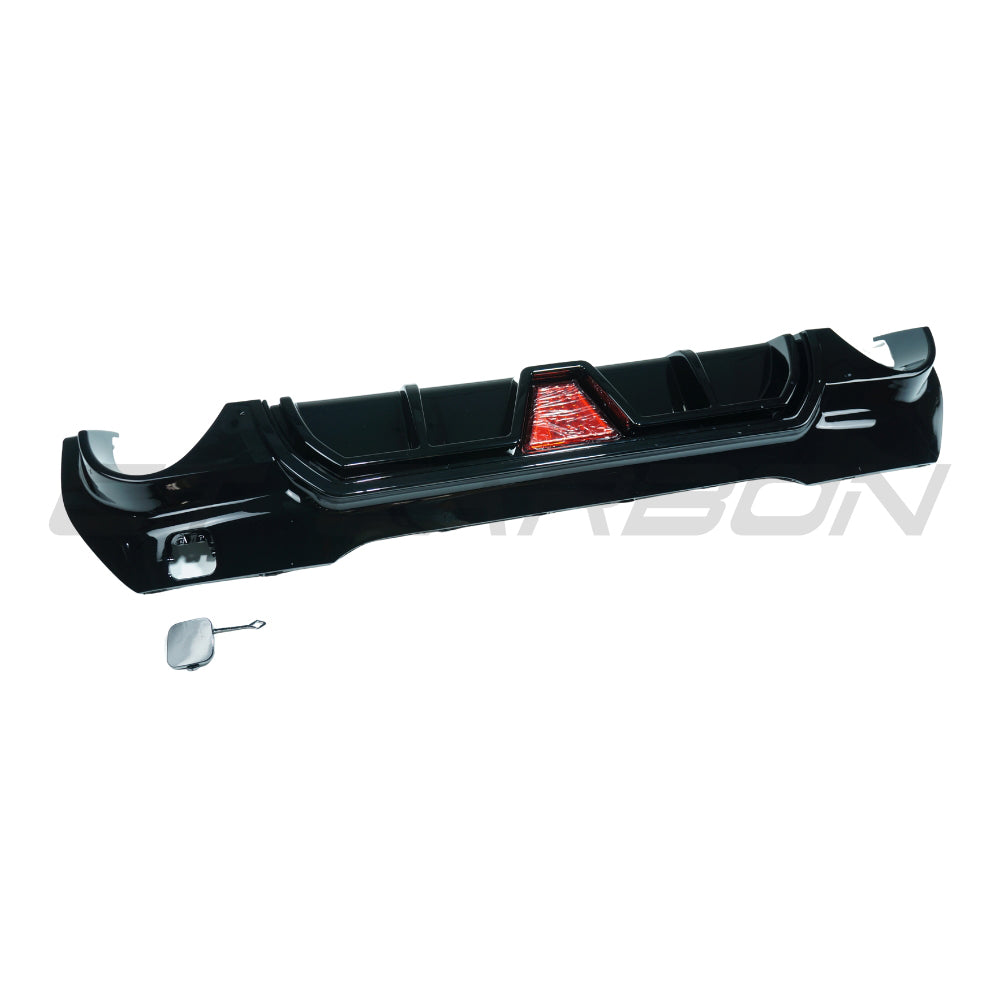BMW F40 1 SERIES 2019-2024 GLOSS BLACK LED DIFFUSER - DUAL EXIT - V2