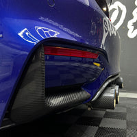 BMW M3 & M4 (F80/F82/F83) 2014-2020 CARBON FIBRE REAR BUMPER CANARDS
