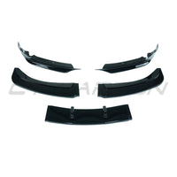 BMW 3 SERIES E90/E91 LCI SE 2009-2011 GLOSS BLACK SPLITTER - V5