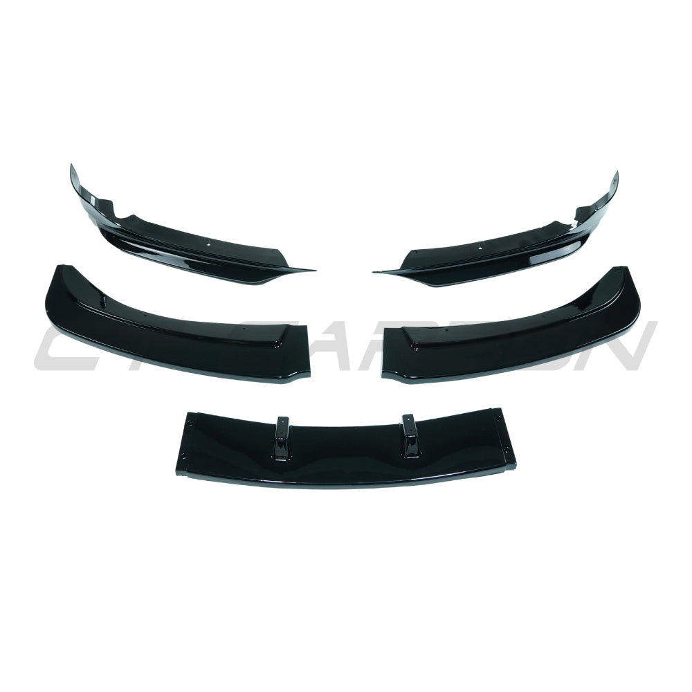 BMW 3 SERIES E90/E91 LCI SE 2009-2011 GLOSS BLACK SPLITTER - V5