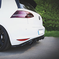 Maxton Design - Rear Valance VW GOLF MK7 GTI Clubsport (2016-2017)