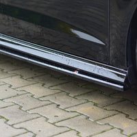 Maxton Design - SIDE SKIRTS DIFFUSERS AUDI S3 / A3 S-LINE 8V / 8V FL HATCHBACK