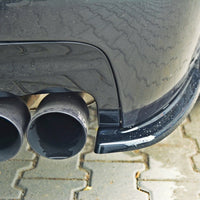 Maxton Design - REAR SIDE SPLITTERS BMW 5 F11 M-PACK (FITS TWO DOUBLE EXHAUST ENDS)
