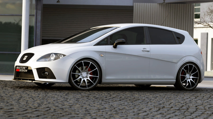 Maxton Design - FRONT SPLITTER SEAT LEON MK2 CUPRA FR PREFACE