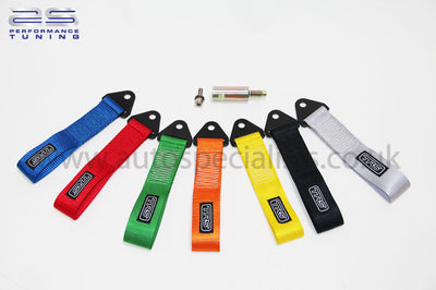 AIRTEC Focus Mk2 & MK3 ST & RS AND FIESTA ST150 Race Tow Strap kit - Available in 7 colours