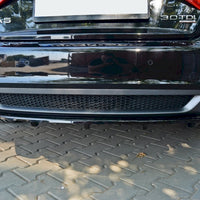Maxton Design - CENTRAL REAR SPLITTER AUDI A5 S-LINE 8T COUPE / SPORTBACK (WITH A VERTICAL BAR)