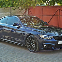 Maxton Design - SIDE SKIRTS SPLITTERS BMW 4 F32 M-SPORT (2013-2016)