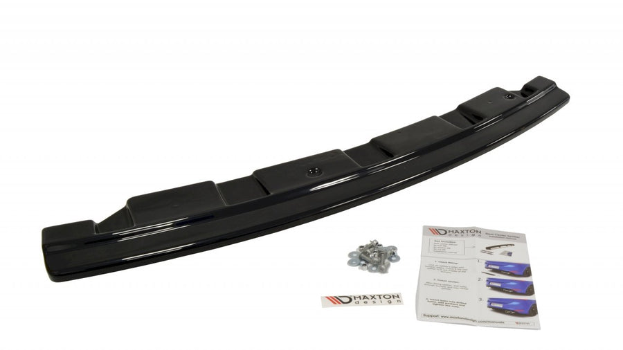 Maxton Design - CENTRAL REAR SPLITTER BMW 5 F11 M-PACK - WITHOUT VERTICAL BARS (FITS TWO SINGLE EXHAUST ENDS)