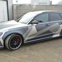 Maxton Design - SIDE SKIRTS DIFFUSERS AUDI RS6 C7