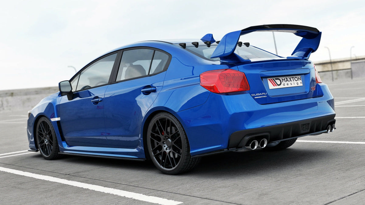 Maxton Design - CENTRAL REAR SPLITTER SUBARU WRX STI
