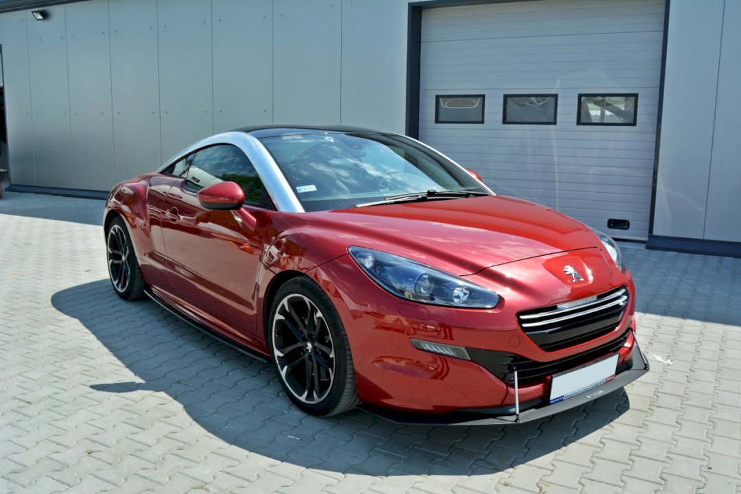 Maxton Design - FRONT RACING SPLITTER PEUGEOT RCZ FACELIFT (2012-15)