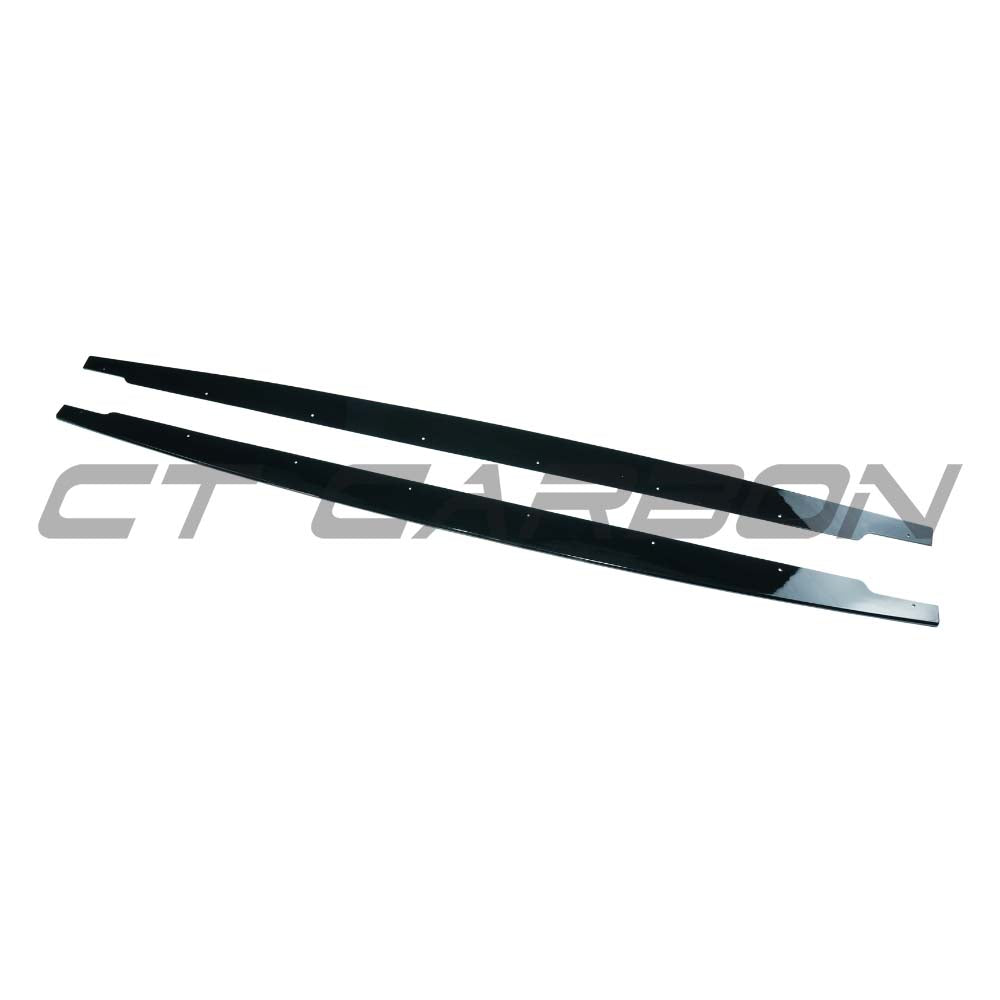 BMW 3 SERIES E92/E93 2006-2013 GLOSS BLACK SIDE SKIRTS - V1