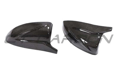 AUDI A3 S3 RS3 8V CARBON FIBRE MIRROR COVERS V2 - WITHOUT LANE ASSIST