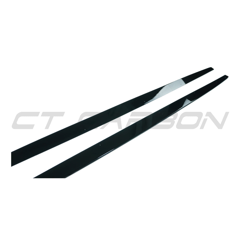 BMW 1 SERIES E82/E83/E87/E88 2004-2013 GLOSS BLACK SIDE SKIRTS