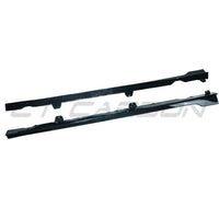 VOLKSWAGEN GOLF GTI/GTD MK7/7.5 2014-2020 GLOSS BLACK SIDE SKIRTS - TC STYLE