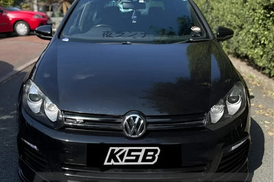 VW GOLF MK6 R FRONT SPLITTER