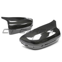 BMW G42 2 SERIES 2022+ LHD DRY CARBON MIRROR COVER REPLACEMENTS - V2