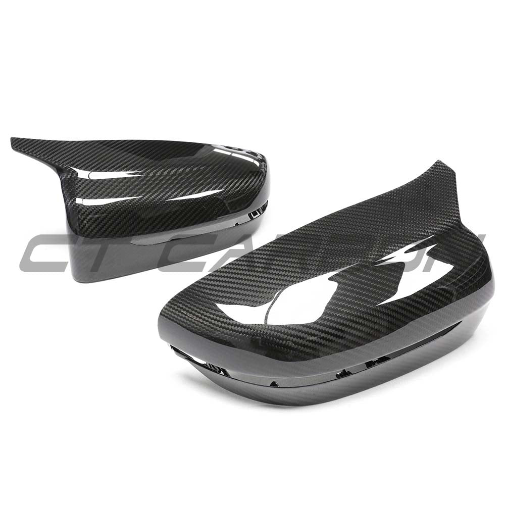 BMW G42 2 SERIES 2022+ LHD DRY CARBON MIRROR COVER REPLACEMENTS - V2