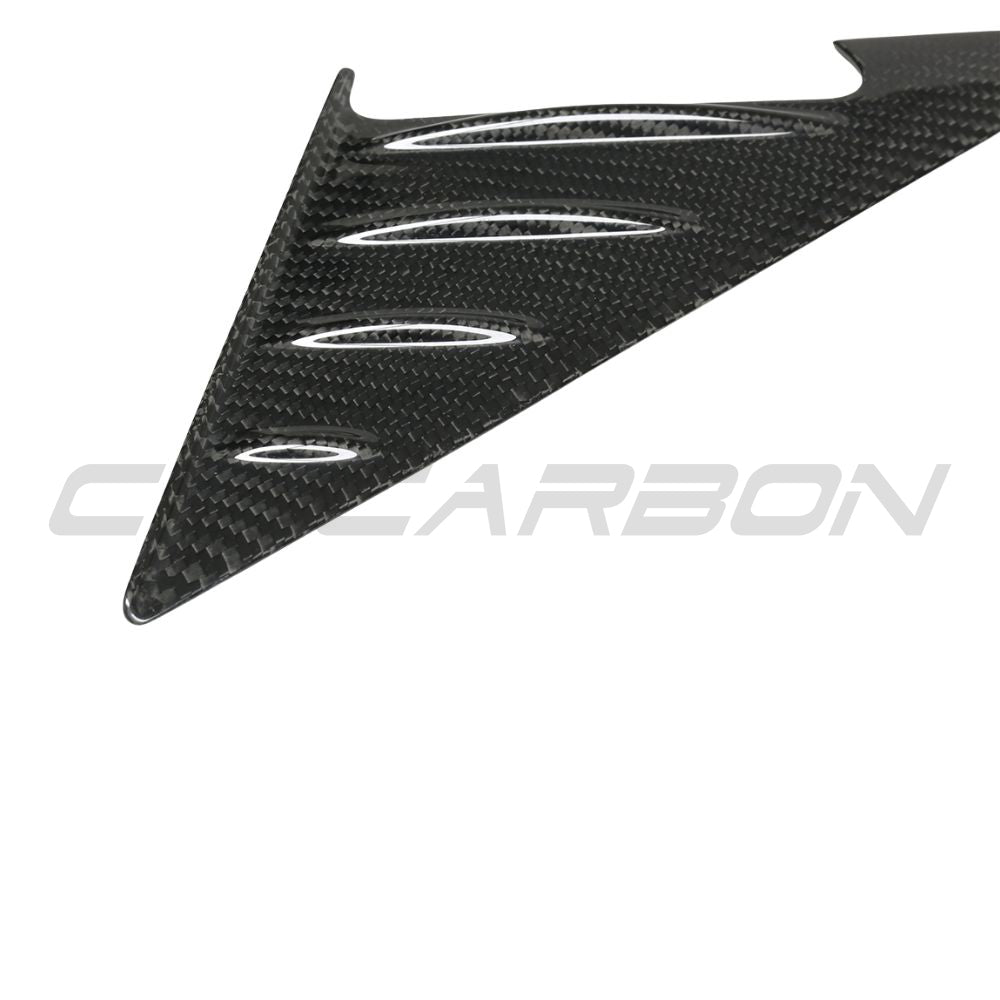 BMW G22/G23/G26 4 SERIES 2021+ DRY CARBON FIBRE MIRROR PILLAR TRIM