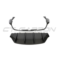PORSCHE TAYCAN 2020-2024 CARBON FIBRE DIFFUSER