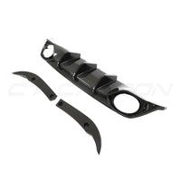 AUDI RS3 8Y 2022-2024 SALOON CARBON FIBRE DIFFUSER V1 - CT DESIGN