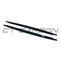 BMW M3 E90/E92 2006-2013 GLOSS BLACK SIDE SKIRTS - V2
